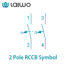 laiwo 2pole Rccb Symbol-wosomelec