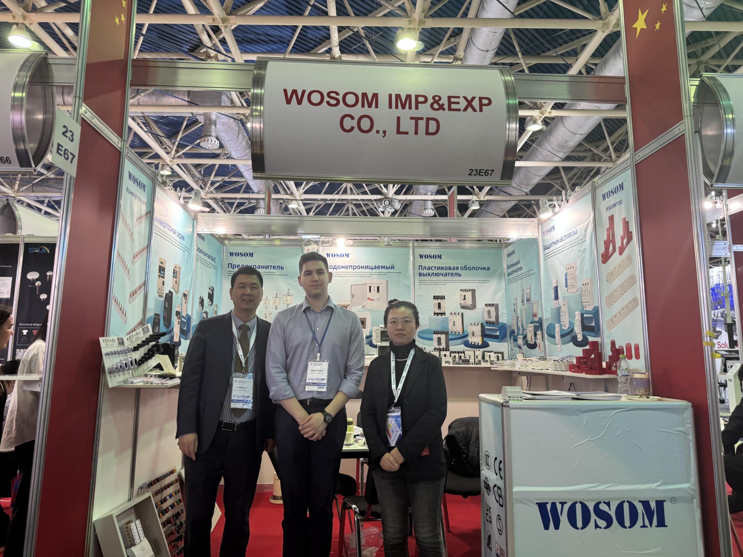 wosome Successful Participation in the Russia Power Exhibition-wosomelec