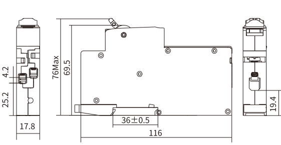 WAFD Type A/AC Arc Fault Detection Device With RCBO-wosomelec