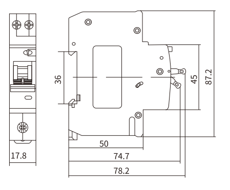  WRCS Type A/AC Mini RCBO-wosomelec